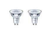 Glödlampor - Philips LED-glödlampa Classic Spot 3.5W/827 (35W) 36° 2-pack GU10 - 929001217818
