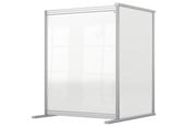 Kontorsavdelare - Nobo  Premium Plus Genomskinlig Akryl Skyddande Bordsskärm Utbyggbart System Extension 800x1000mm - 1915497