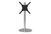 Väggfäste, AV-Möbel - Sinox StandView TV-golvstativ med vridbar topp - 26"-65" - Aluminiumfinish - Max 25 kg - recommended for - SWB7140