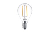 Glödlampor - Philips LED-glödlampa Classic Candle 2W/827 (25W) Clear E14 - 929001238695