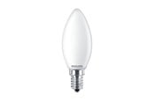 Glödlampor - Philips LED-glödlampa Classic Candle 4.3W/827 (40W) Frosted E14 - 929001345355