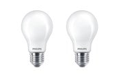 Glödlampor - Philips LED-glödlampa Classic Standard 7W/827 (60W) Frosted 2-pack E27 - 929001243067