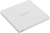 Optisk enhet (DVD / BR / Floppy) - Hitachi - LG GP60NW60 Slim Portable DVD-Writer - DVD-RW (Brännare) - USB 2.0 - Vit - GP60NW60.AUAE12W
