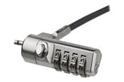 Systemtillbehör - StarTech.com Laptop Cable Lock - Swivel Hinge - 4-Digit Combination Lock security cable lock - LTLOCK4D