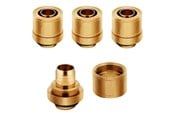 DIY vattenkylning - Corsair Hydro X Series XF Softtubing 10/13mm Gold - CX-9051007-WW