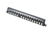 Rack chassis - Gembird rack cable management panel - 1U - 19C-CM2