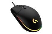 Mus - Logitech G102 LIGHTSYNC - Black - Gamingmus - Optic - 6 knappar - Svart med RGB ljus - 910-005823