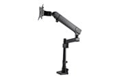 Monitorfäste - StarTech.com Desk Mount Monitor Arm with 2x USB 3.0 ports - Full Motion Single Monitor Pole Mount up to 34" VESA Display - C-Clamp/Grommet - desk mount - ARMPIVOT2USB3