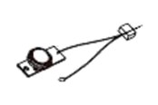 Skrivare tillbehör - Zebra FEED SWITCH SENSOR ASSY - G105910-064