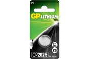 Battery - GP Batteries Lithium Cell CR2025 3V - 2183