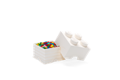 Barnrummet - LEGO förvaring 4, vit - 40031735