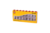 Barnrummet - LEGO Minifigurs box förvaring 16, röd - RC40660001