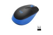 Mus - Logitech M190 Full-size Wireless Optical PC Mouse - Blue - Mouse - Optic - 3 knappar - Blå - 910-005907