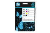 Skrivartillbehör-bläck-toner - HP 950 / 6ZC65AE Black Ink - Bläckpatron 4 färger - 6ZC65AE