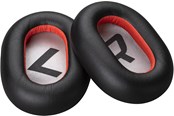 Andra mobiltillbehör - HP Poly Voyager 8200 Black Leatherette Ear Cushions (2 Pieces) (85Q42AA) - 85Q42AA