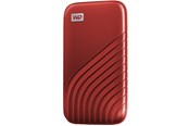 SSD - SANDISK WD My Passport SSD - 1TB - Röd - Extern SSD - WDBAGF0010BRD-WESN