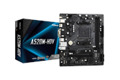 Moderkort - ASRock A520M-HDV Moderkort - AMD A520 - AMD AM4 socket - DDR4 RAM - Micro-ATX - 90-MXBE50-A0UAYZ