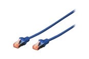 Nätverkskabel - DIGITUS patch cable - 10 m - blue RAL 5017 - 10m - DK-1644-100/B