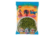 Kreativa spel - Hama Beads - Olive Green 3000 pcs - 201-84