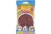 Kreativa spel - Hama Ironing beads-Bordeaux red 1000 pcs - 207-30