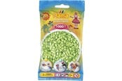 Kreativa spel - Hama Ironing beads-Green Pastel 1000 pcs - 207-47