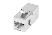 Nätverks tillbehör - Lanberg feed-thru keystone connector RJ45->RJ45 FT - KSF5-3090