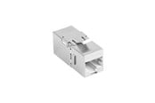 Nätverks tillbehör - Lanberg Feed-Thru Keystone Connector RJ45->RJ45 CAT6 FTP 90 - KSF6-3090