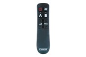 Fjärrkontroll - Schwaiger 2 in 1 universal remote control - black - UFB1000533