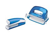 Hålslag- & Häftmaskiner - Leitz Häftapparat & Hålslag Set Mini  WOW (EU) Blå - 55612036