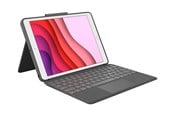Tangentbord - Logitech Combo Touch for iPad 10.2" 7/8/9th Gen - CH - Tastatur & Folio set - Schweizisk - Grå - 920-009609