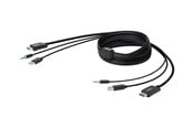 KVM cable - Belkin Secure KVM Combo Cable - F1D9019B06T