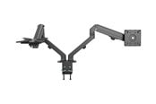 Monitorfäste - Vision Monitor Desk Arm Dual Matt Black - VFM-DAD/4