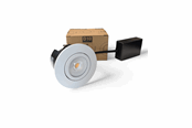 Lampor - HiluX D10 recessed spot GU10 Matt white - 5714255000924