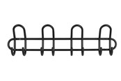Fästen & gångjärn  - Home>it Knopplist C4 4-knoppar - svart - 12194