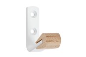 Fästen & gångjärn - Home>it Liten krok i bok - vit - 12708