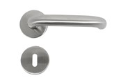 Fästen & gångjärn  - Home>it Dörrhandtag 19 mm U-rostfritt - 13241