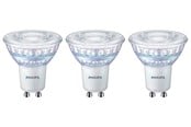 Glödlampor - Philips LED-glödlampa Spot 2.6W/922-927 (35W) 36° WarmGlow Dimmable 3-pack GU10 - 929002065556