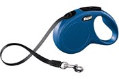 Hundar - Flexi New CLASSIC S leash 5 m blue - FL-3211
