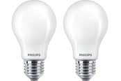 Glödlampor - Philips LED-glödlampa Classic Standard 4.5W/827 (40W) Frosted 2-pack E27 - 929001242967