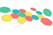Smarta Hem - Nanoleaf Shapes - Hexagons Starter Kit - 15 Panels - NL42-6002HX-15PK