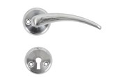 Fästen & gångjärn  - Home>it Dörrhandtag i borstad krom - 13382