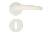 Fästen & gångjärn - Home>it Dörrhandtag i vit plast - 13394