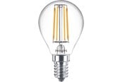 Glödlampor - Philips LED-glödlampa Classic Mini-ball 4.3W/827 (40W) Clear E14 - 929001890455