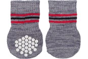 Hundar - Trixie Dog Socks Anti-slip 2 pcs. L-XL - TX-19504