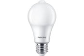 Glödlampor - Philips LED-glödlampa Standard Sensor 8W/827 (60W) Frosted E27 - 929002058731