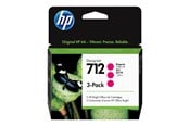 Skrivartillbehör-bläck-toner - HP 712 / 3ED78A 3-Pack Magenta Ink - 3ED78A