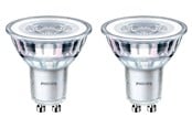 Glödlampor - Philips LED-glödlampa Classic Spot 4.6W/827 (50W) 36° 2-pack GU10 - 929001215218