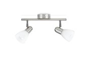 Lampor - Philips burlap bar/tube nickel 2x40W 230V - 915005219401
