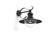 Lampor - Philips Topiary wall lantern black 1x60W 230V - 915005308701