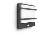 Lampor - Philips Petronia IR wall lantern anthracite 1x12 - 915005554901